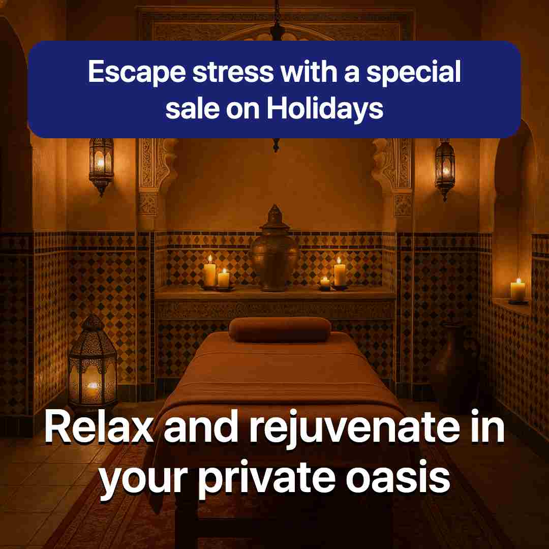 Relaxing massage scene